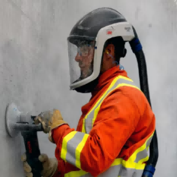 View of Respirators Used for Dust in Construction - | Personal Protective Equipment