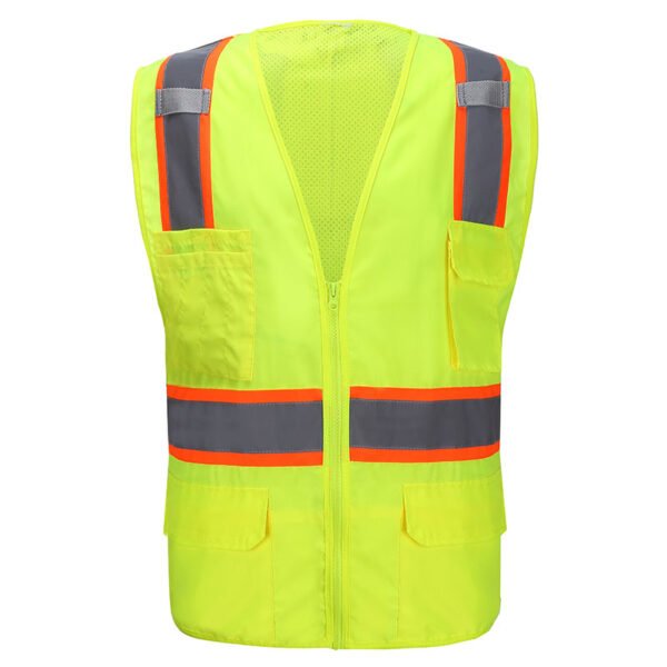 4 Pockets Mesh Hi Vis Reflective Safety Vest | FSU47 – | Personal ...