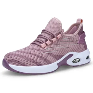 Lightweight air Cushion Breathable steel toe women's safety shoes | YG0277